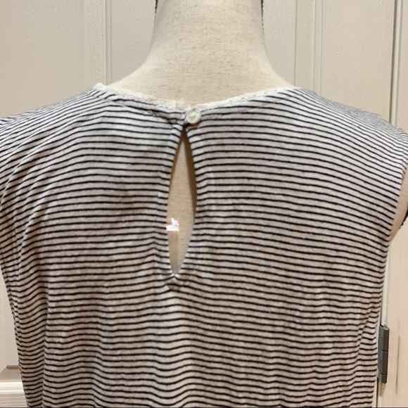 Anthropologie Pintucked Top NWT Sleeveless XS New - Picture 6 of 7